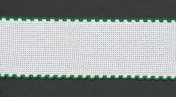 7107-166-10 - AIDA BAND 14CT 5CM COL 166 GREEN EDGE