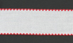 7107-19-10 - AIDA BAND 14CT 5CM COL 19 RED EDGE
