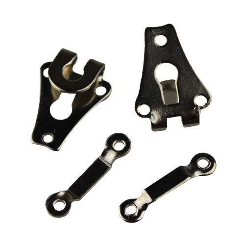 71351 - HOOK & BAR TROUSER/SKIRT 9mm NICKEL 2/PK