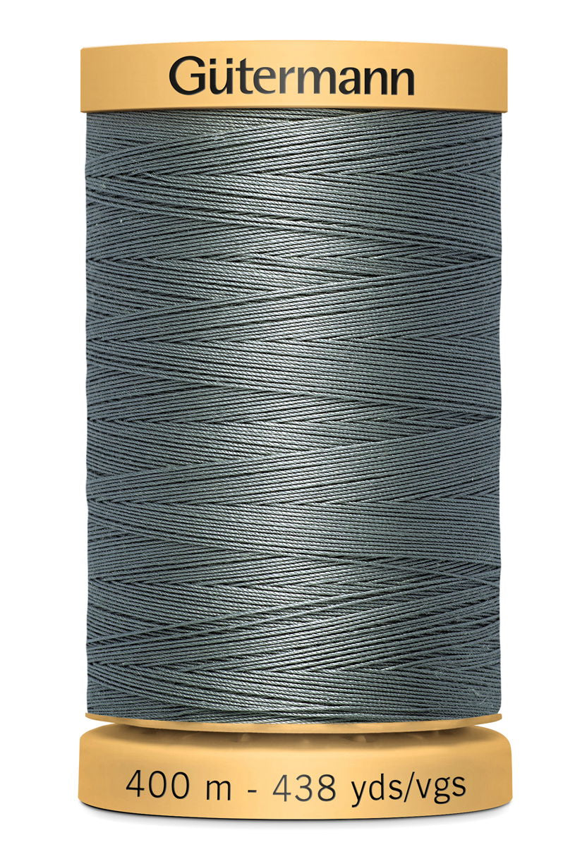 714330-5705 - GUTERMANN NATURAL COTTON THREAD 400m 5705 GREY