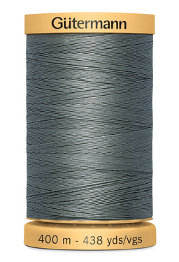 714330-5705 - GUTERMANN NATURAL COTTON THREAD 400m 5705 GREY