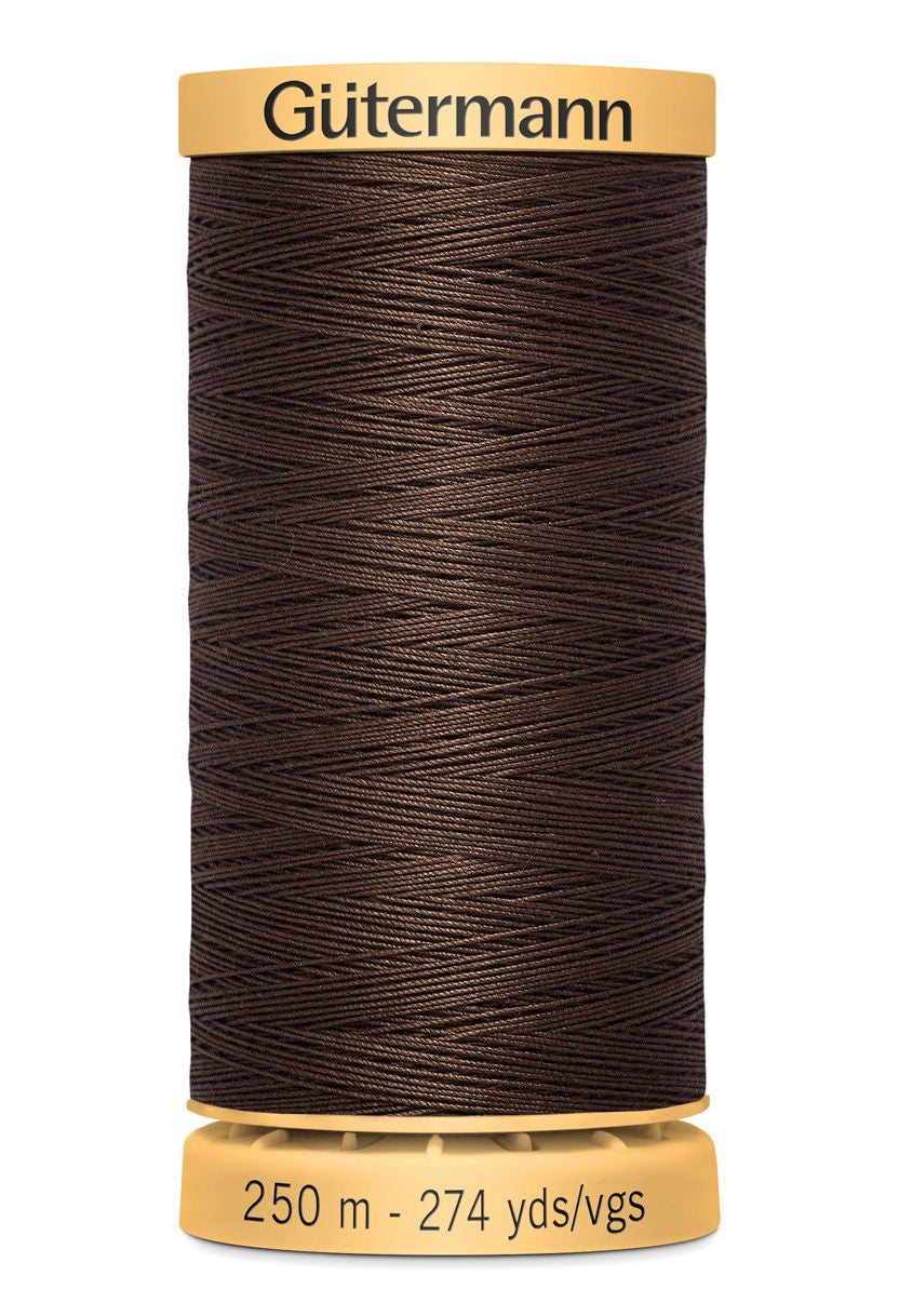 715271-1912 - GUTERMANN NATURAL COTTON THREAD 250m 1912 RAISIN