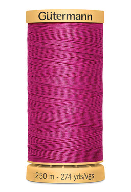 715271-2955 - GUTERMANN NATURAL COTTON THREAD 250m 2955 GARDEN ROSE