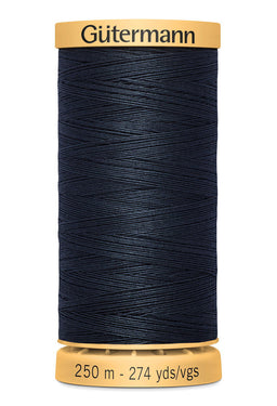 715271-5412 - GUTERMANN NATURAL COTTON THREAD 250m 5412  DARK NAVY