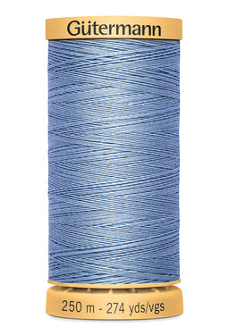 715271-5826 - GUTERMANN NATURAL COTTON THREAD 250m 5826 LIGHT BLUE