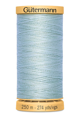 715271-6617 - GUTERMANN NATURAL COTTON THREAD 250m 6617 MILD BLUEY GREY