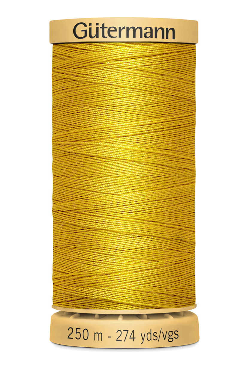 715271-688 - GUTERMANN NATURAL COTTON THREAD 250m 688 DAFFODIL