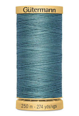 715271-7325 - GUTERMANN NATURAL COTTON THREAD 250m 7325 PETROL