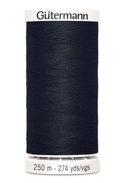 717878-000 - GUTERMANN SEW ALL THREAD 250m 000 BLACK