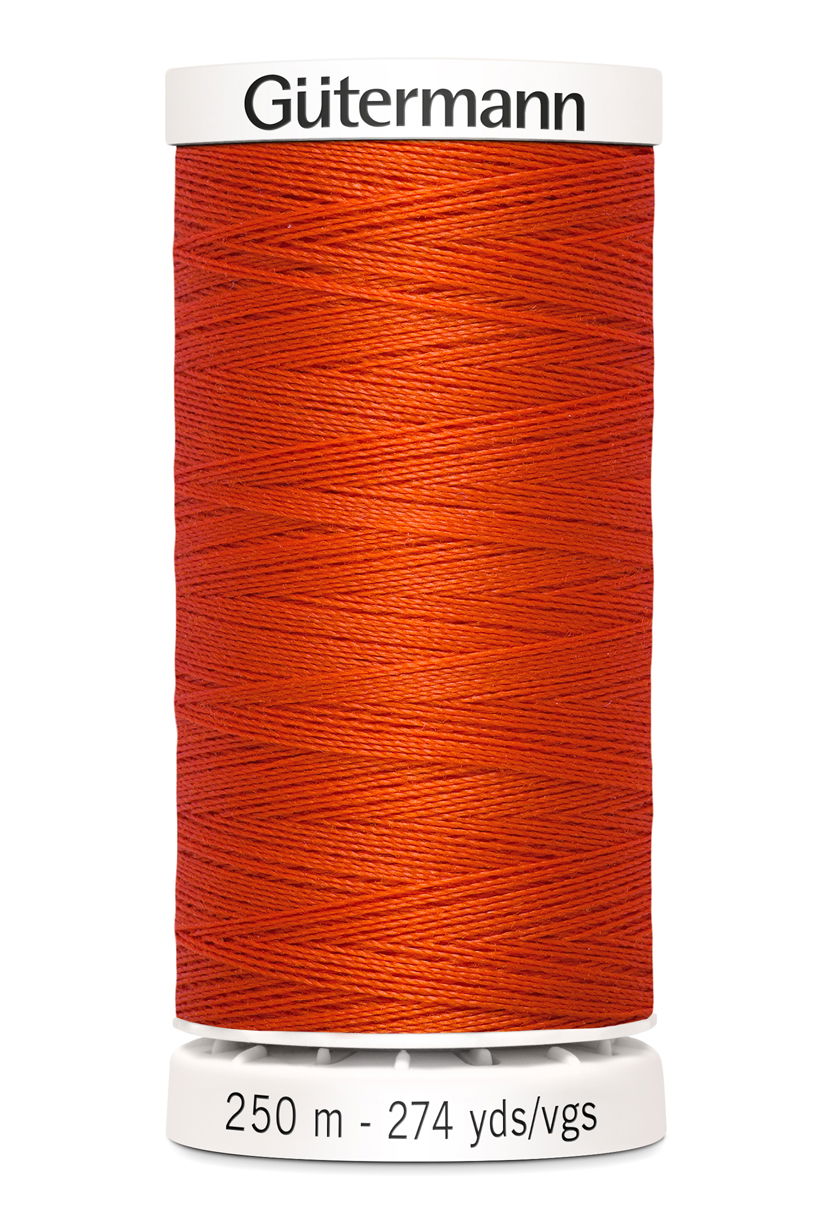 717878-155 - GUTERMANN SEW ALL THREAD 250m 155 DEEP ORANGE