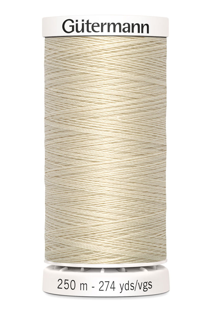 717878-169 - GUTERMANN SEW ALL THREAD 250m 169 CREAMY COFFEE