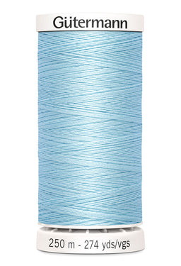 717878-195 - GUTERMANN SEW ALL THREAD 250m 195  LIGHT BLUE