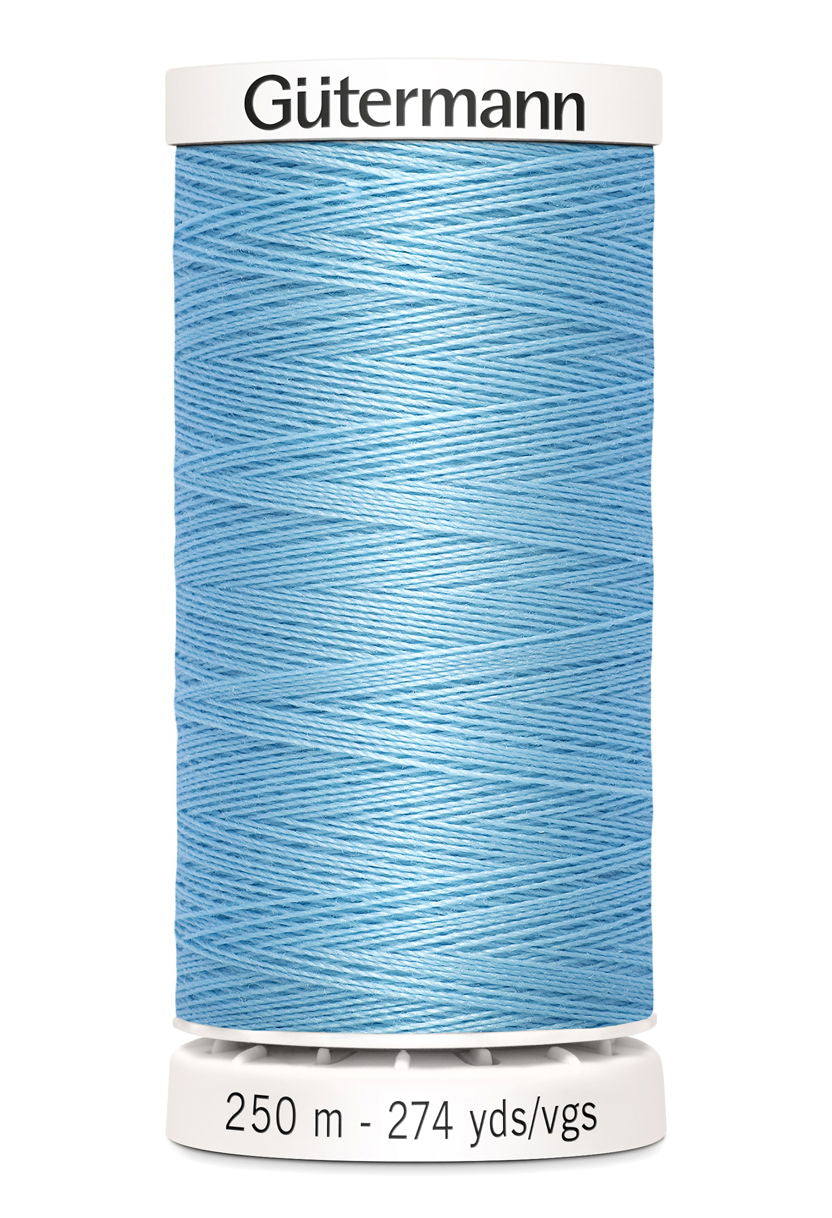717878-196 - GUTERMANN SEW ALL THREAD 250m 196 SKY BLUE