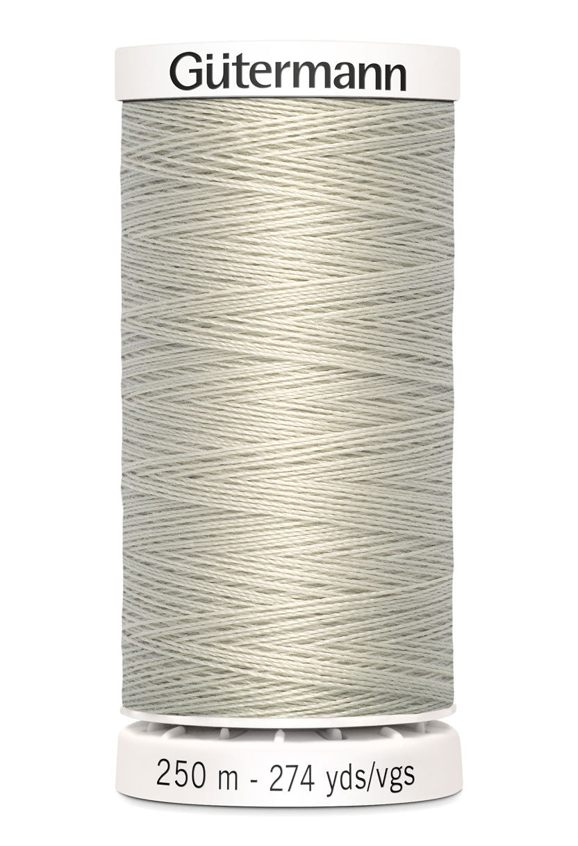 717878-299 - GUTERMANN SEW ALL THREAD 250m 299 LIGHT GREY
