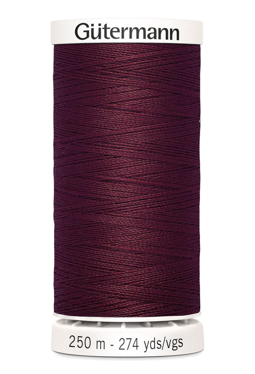 717878-369 - GUTERMANN SEW ALL THREAD 250m 369 DARK BURGUNDY
