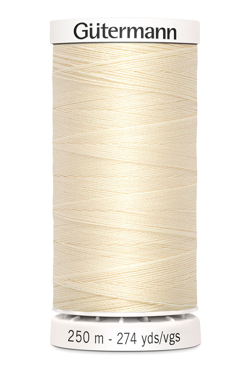 717878-414 - GUTERMANN SEW ALL THREAD 250m 414 CREAM
