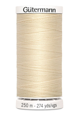 717878-5 - GUTERMANN SEW ALL THREAD 250m 5 DK CREAM
