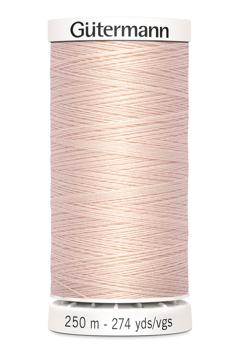 717878-658 - GUTERMANN SEW ALL THREAD 250m 658 LIGHT PEACH