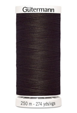 717878-696 - GUTERMANN SEW ALL THREAD 250m 696 DK BROWN