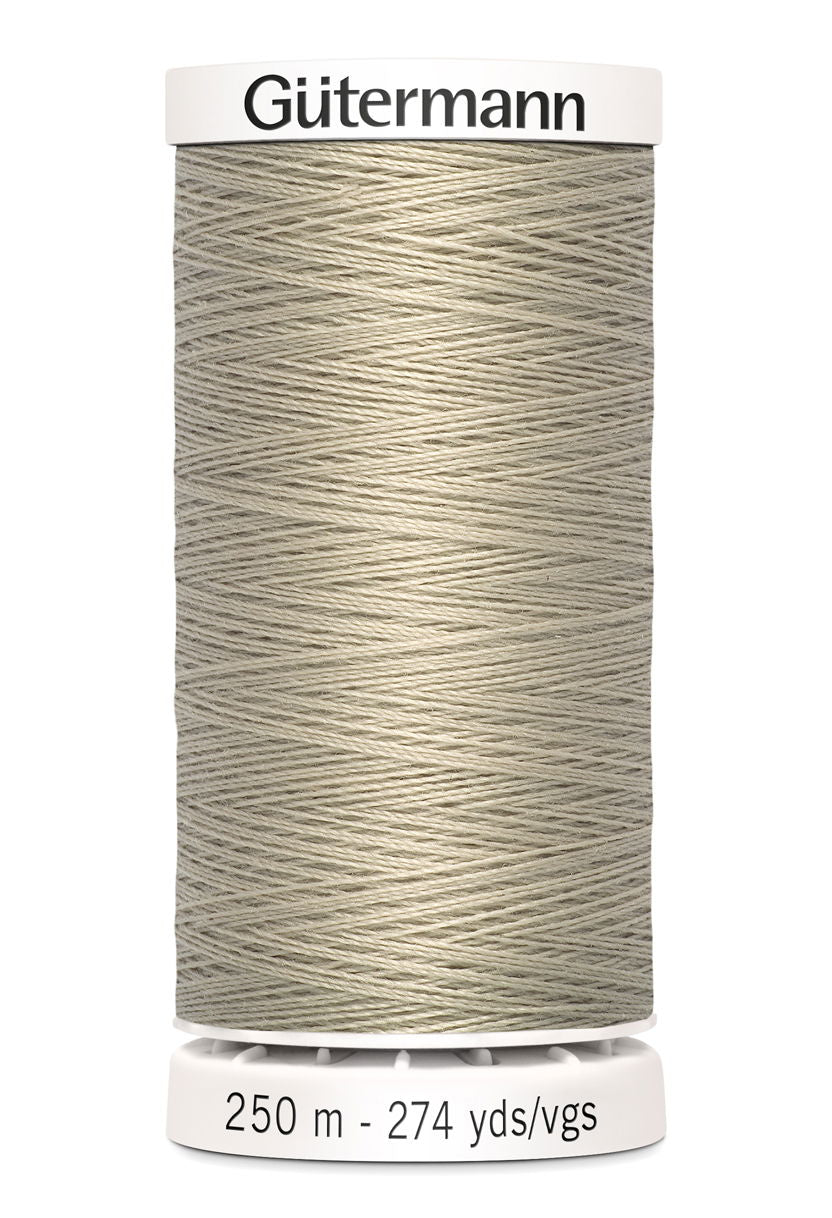 717878-722 - GUTERMANN SEW ALL THREAD 250m 722 MID BEIGE