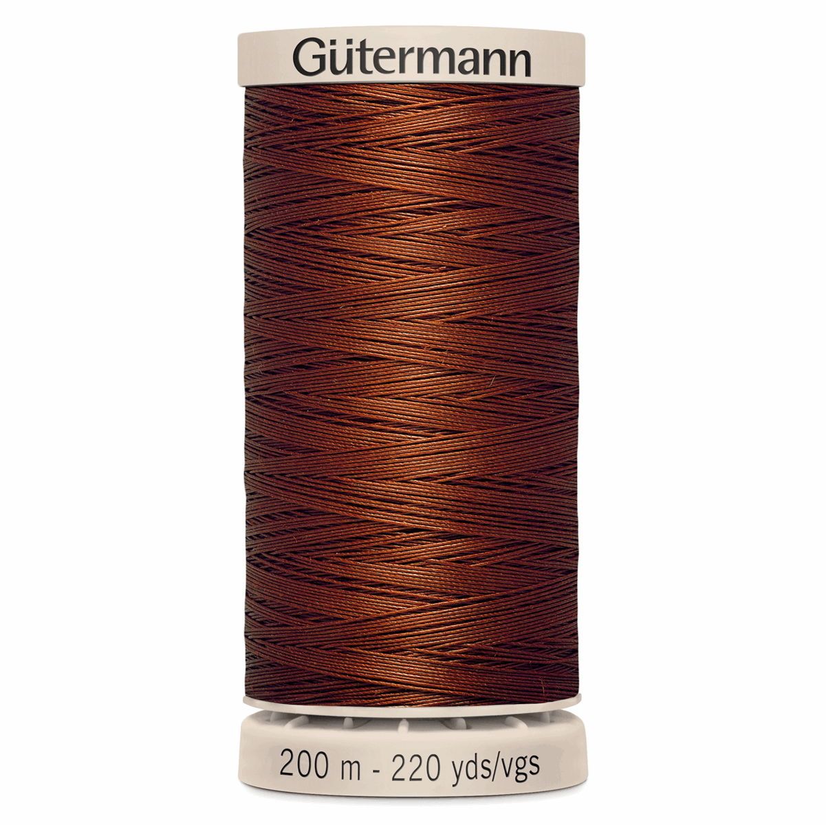 719803-1833 - GUTERMANN NATURAL QUILTING THREAD 200m 1833  RUST