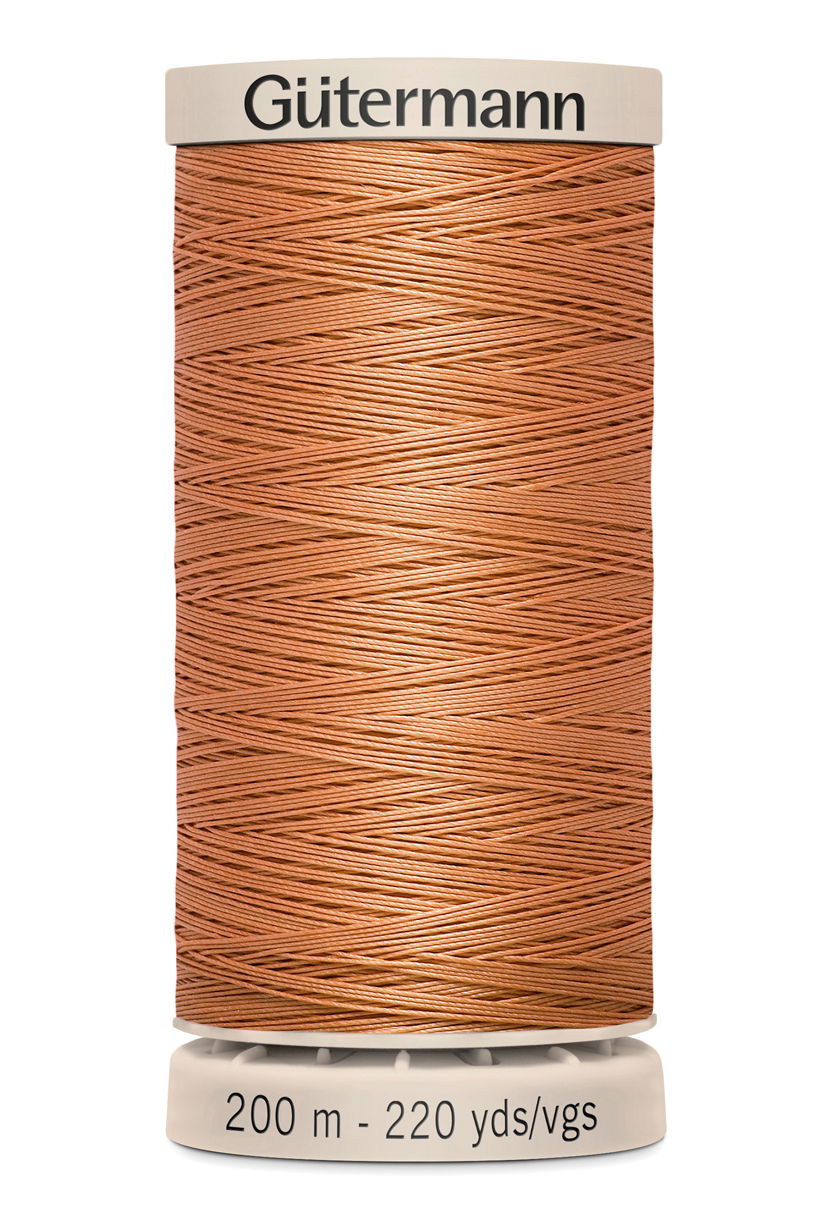 719803-2045 - GUTERMANN NATURAL QUILTING THREAD 200m 2045 CORAL