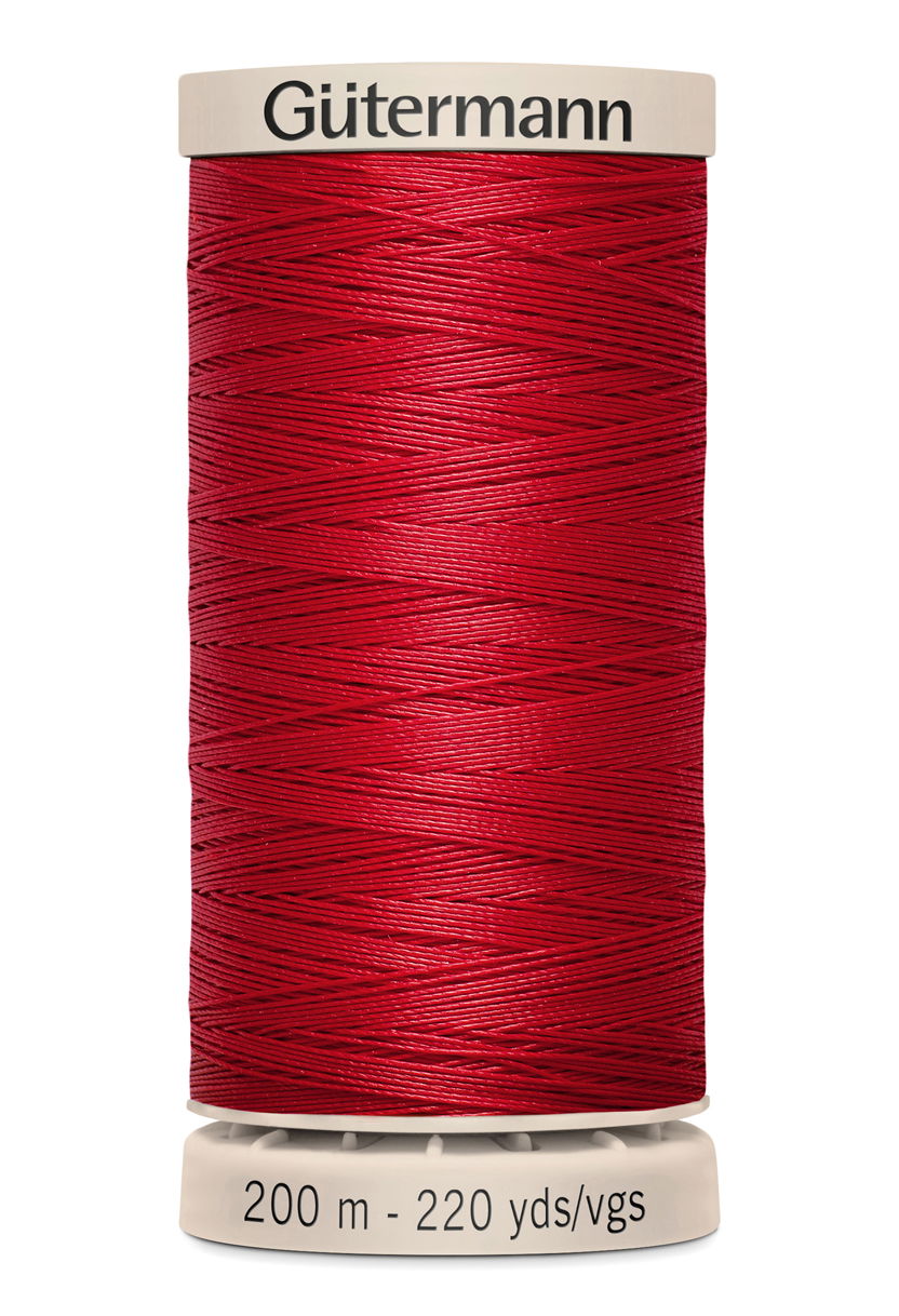 719803-2074 - GUTERMANN NATURAL QUILTING THREAD 200m 2074 MID RED