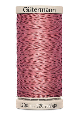 719803-2346 - GUTERMANN NATURAL QUILTING THREAD 200m 2346 DARK CORAL