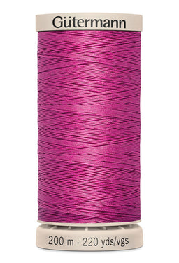 719803-2955 - GUTERMANN NATURAL QUILTING THREAD 200m 2955 GARDEN ROSE