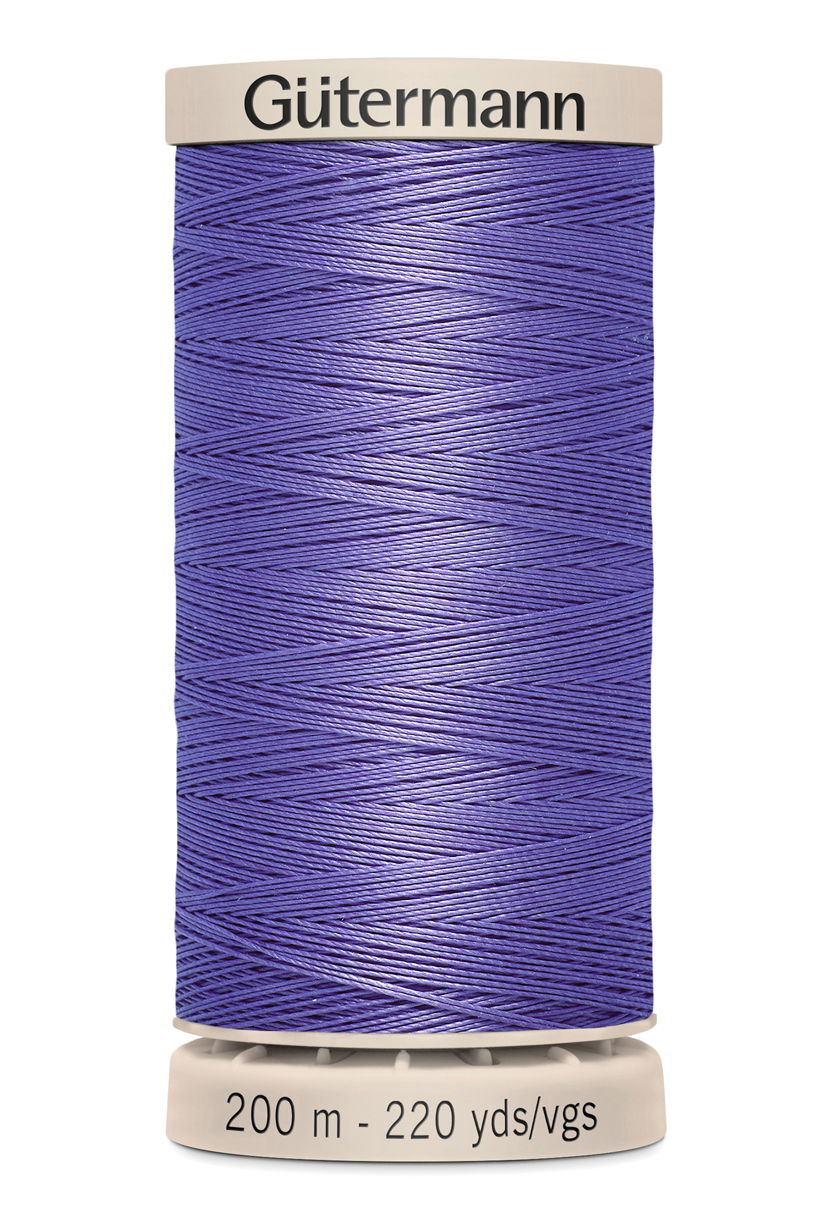 719803-4434 - GUTERMANN NATURAL QUILTING THREAD 200m 4434 PURPLE