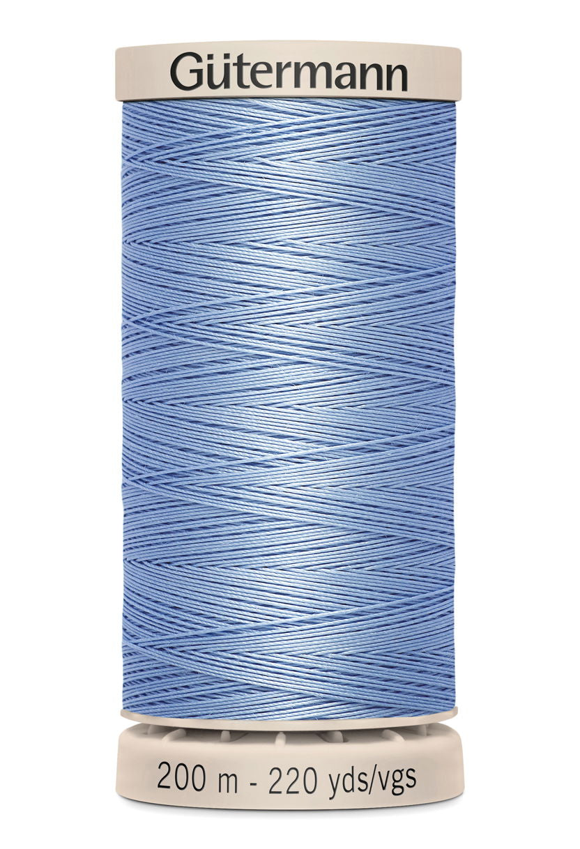 719803-5826 - GUTERMANN NATURAL QUILTING THREAD 200m 5826 LIGHT BLUE