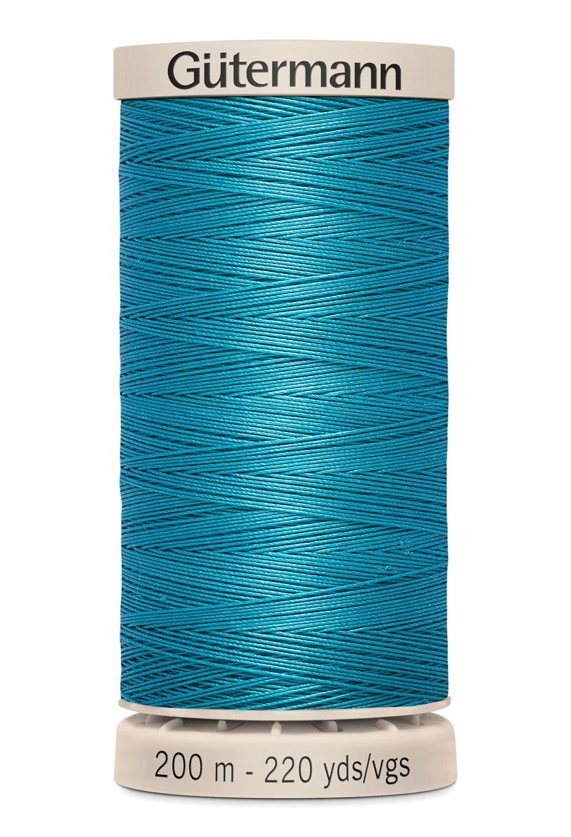 719803-7235 - GUTERMANN NATURAL QUILTING THREAD 200m 7235 TURQUOISE