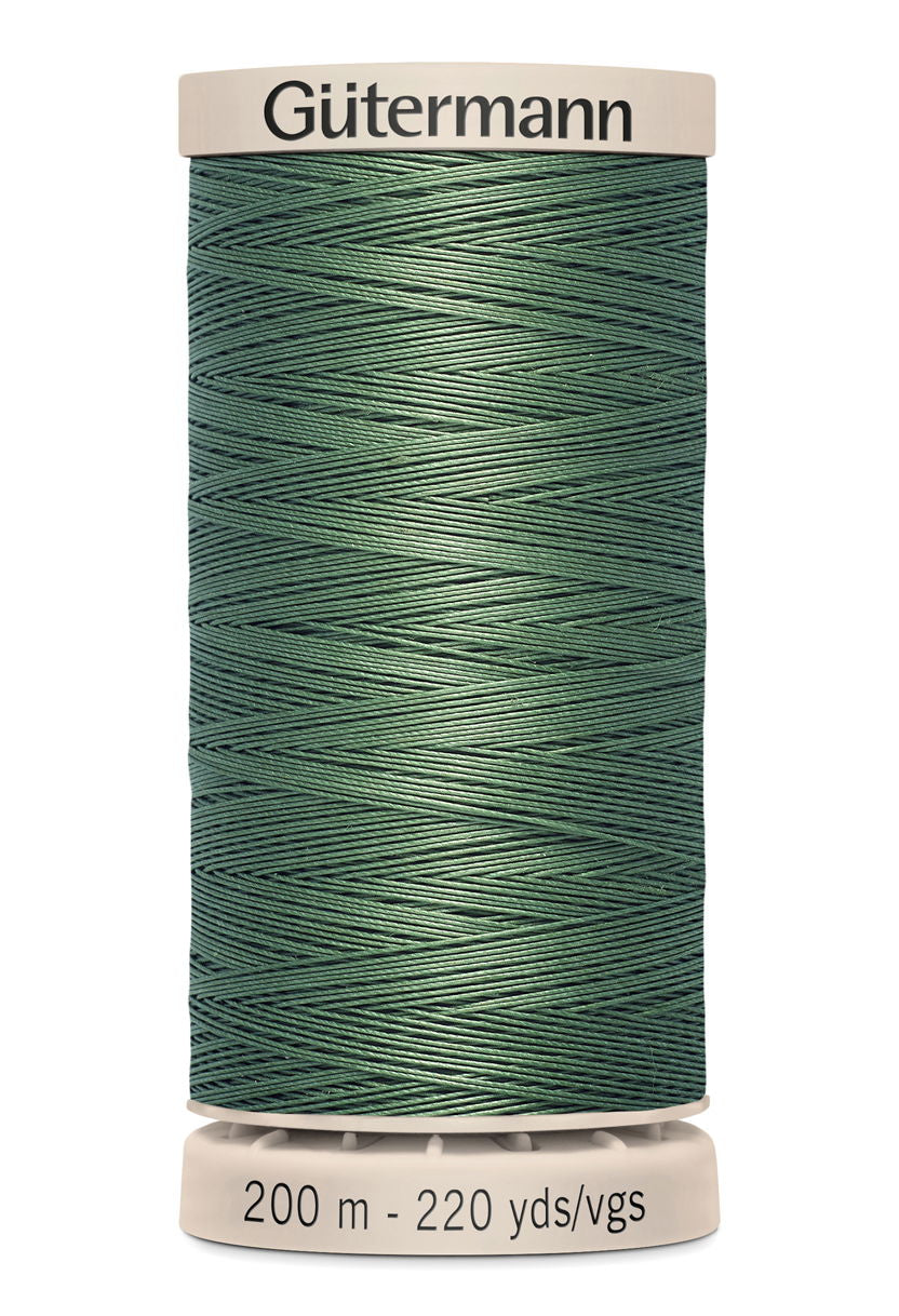 719803-8724 - GUTERMANN NATURAL QUILTING THREAD 200m 8724 GREEN