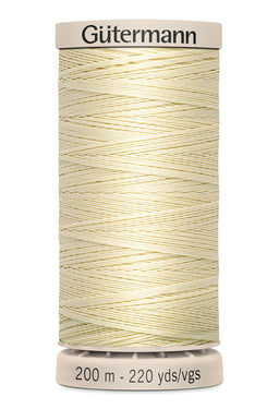 719803-919 - GUTERMANN NATURAL QUILTING THREAD 200m 919  IVORY