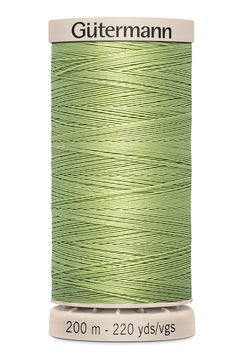 719803-9837 - GUTERMANN NATURAL QUILTING THREAD 200m 9837 LIME GREEN