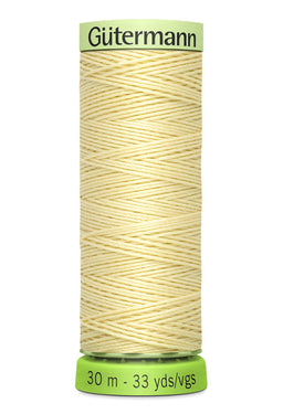 723665-325 - GUTERMANN TOP STITCH THREAD 30m rPET 325 MID YELLOW