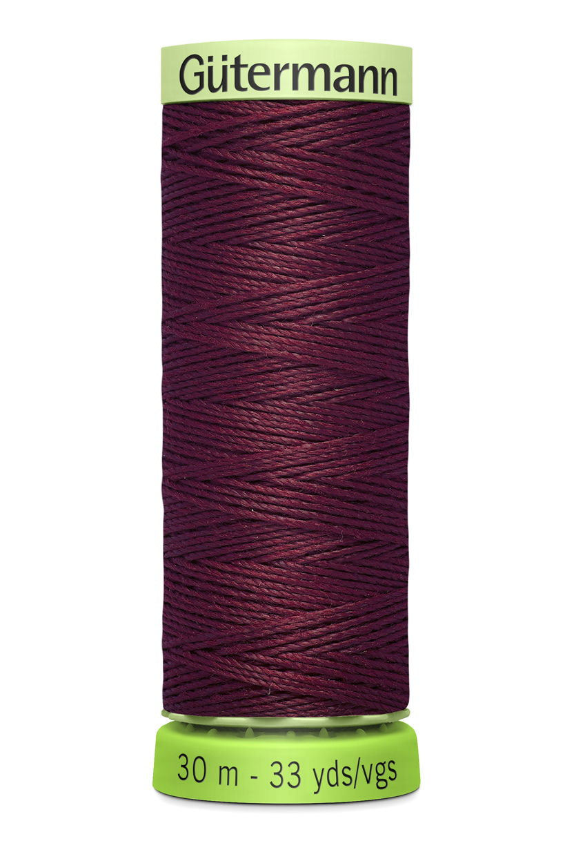 723665-369 - GUTERMANN TOP STITCH THREAD 30m rPET 369 PLUM