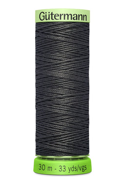 723665-36 - GUTERMANN TOP STITCH THREAD 30m rPET 36 DK GREY