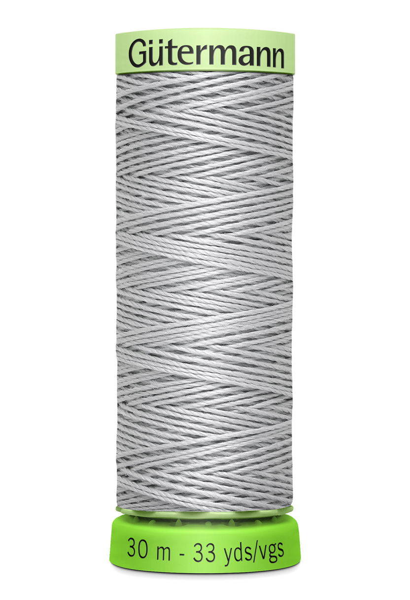 723665-38 - GUTERMANN TOP STITCH THREAD 30m rPET 38 LT GREY