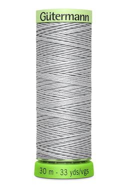 723665-38 - GUTERMANN TOP STITCH THREAD 30m rPET 38 LT GREY