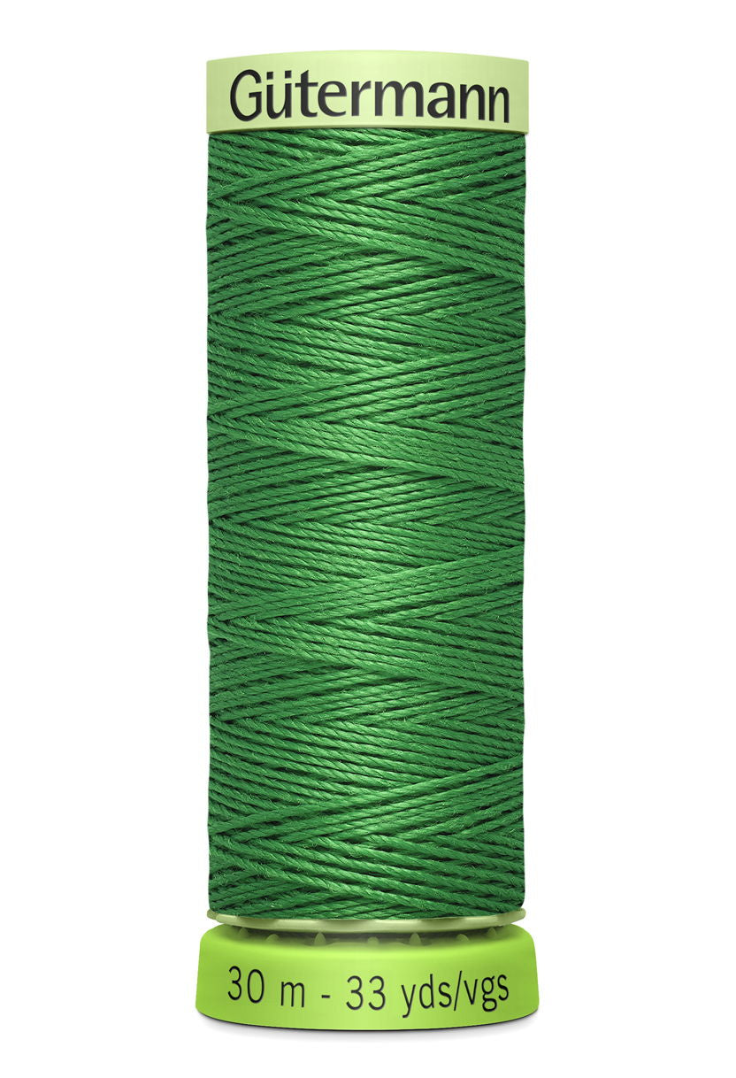 723665-396 - GUTERMANN TOP STITCH THREAD 30m rPET 396 BRIGHT GREEN