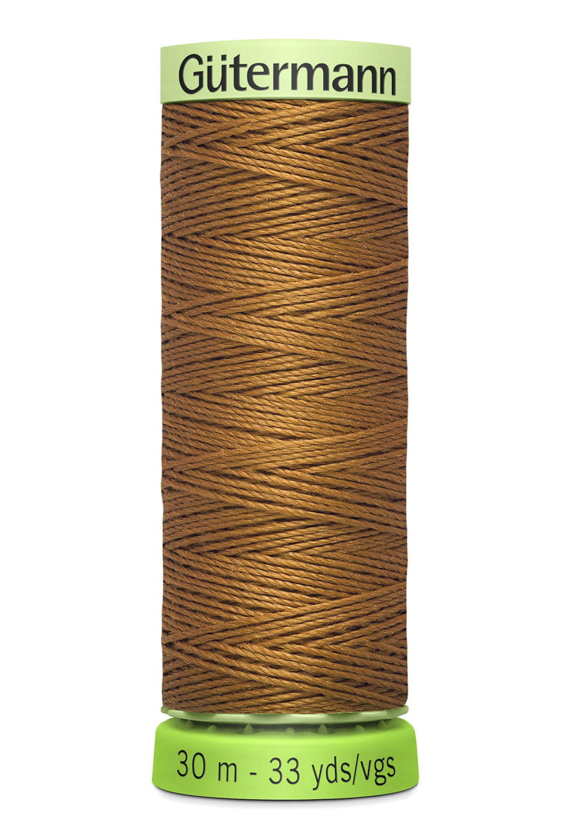 723665-448 - GUTERMANN TOP STITCH THREAD 30m rPET 448 RUST
