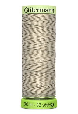 723665-722 - GUTERMANN TOP STITCH THREAD 30m  rPET 722 LT FAWN