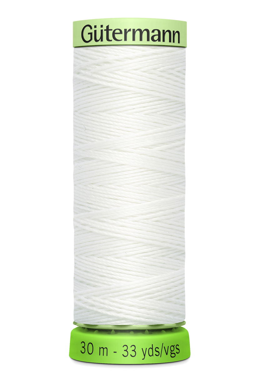 723665-800 - GUTERMANN TOP STITCH THREAD 30m rPET 800 WHITE