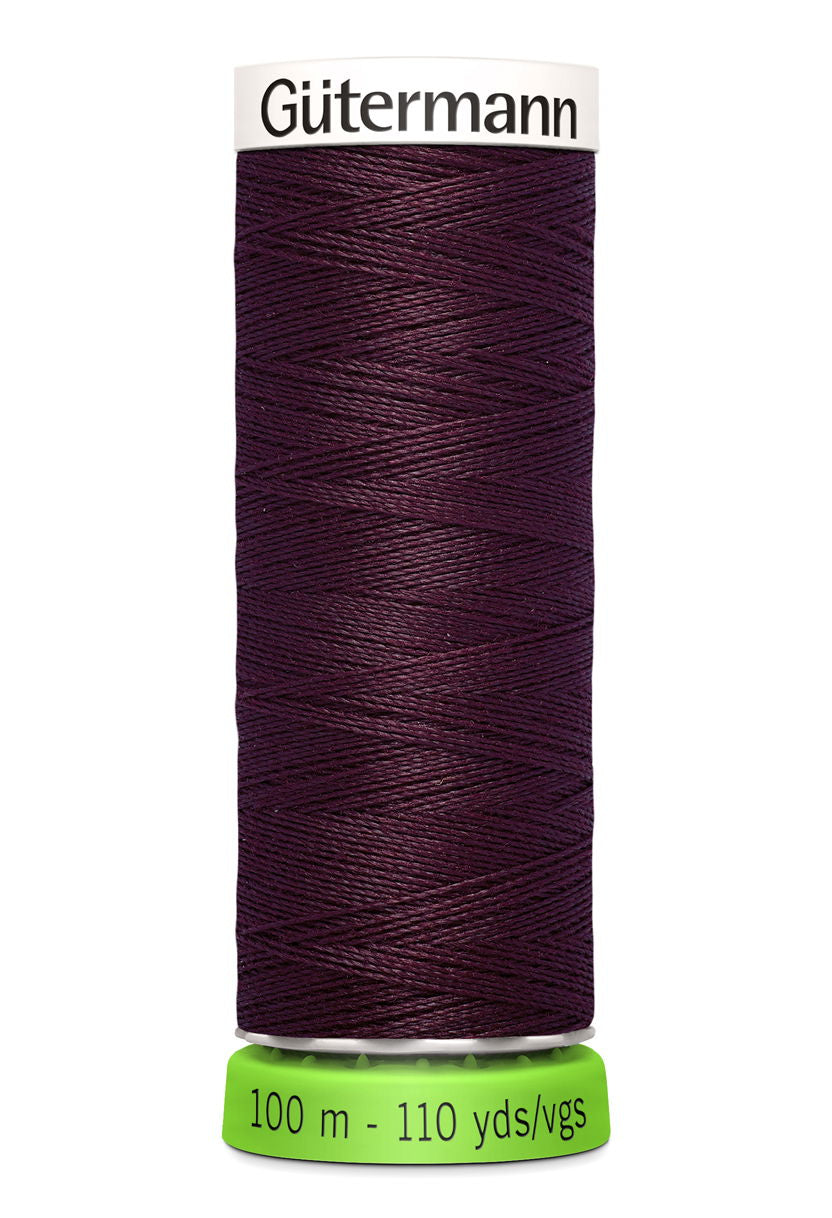 723860-130 - GUTERMANN rPET SEW ALL THREAD 100m 130 DK MAROON