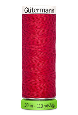 723860-156 - GUTERMANN rPET SEW ALL THREAD 100m 156 BRIGHT RED