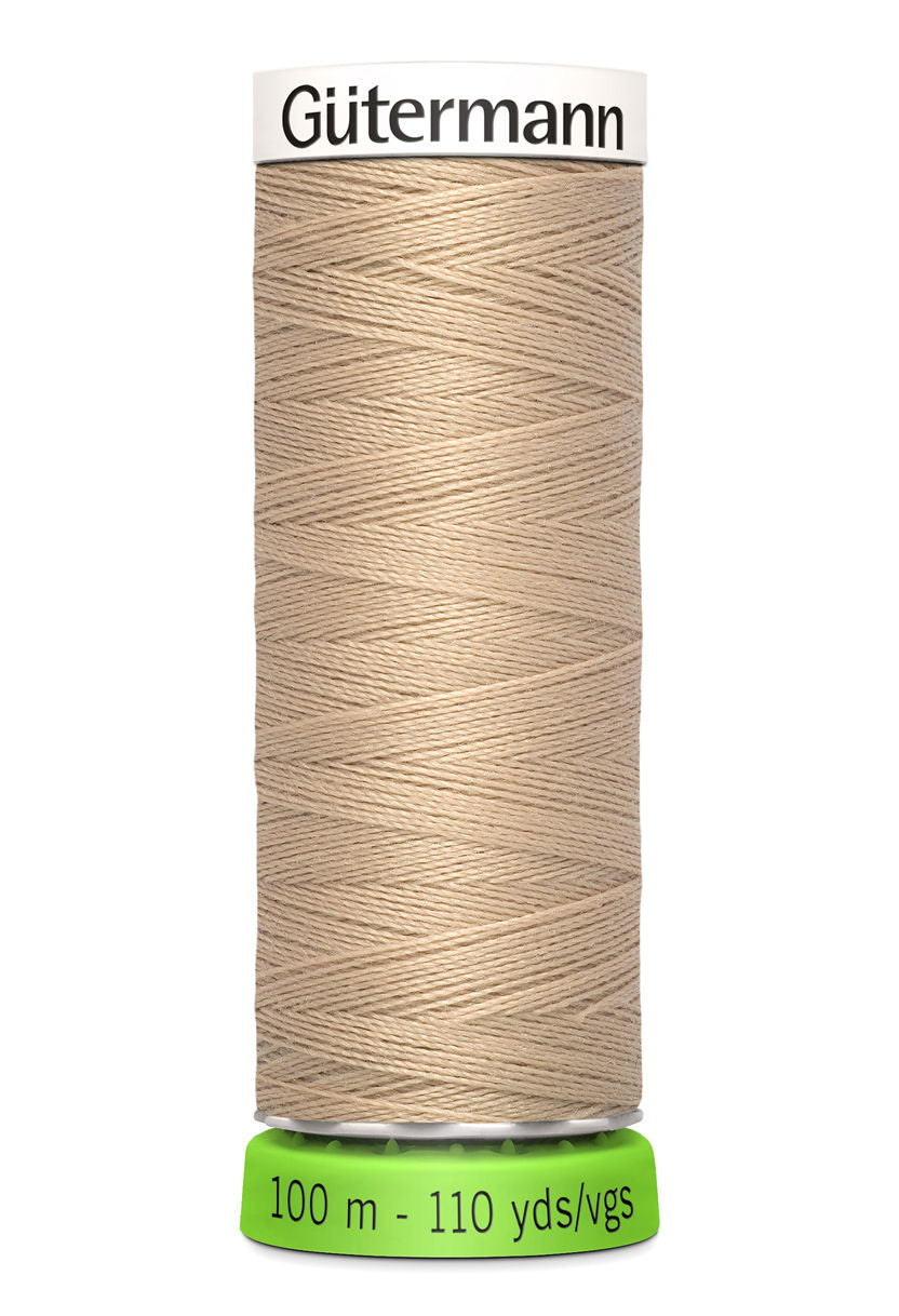 723860-186 - GUTERMANN rPET SEW ALL THREAD 100m 186 ECRU