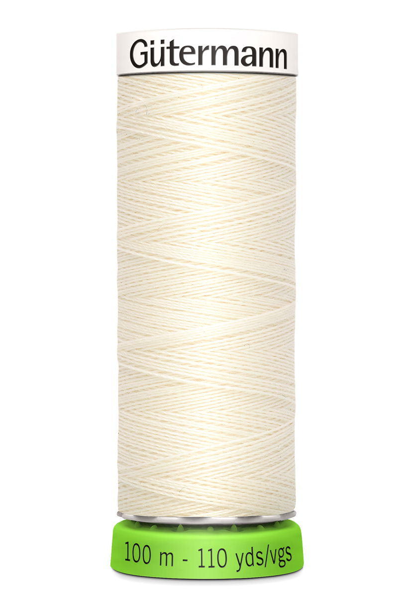 723860-1 - GUTERMANN rPET SEW ALL THREAD 100m 1 CREAM