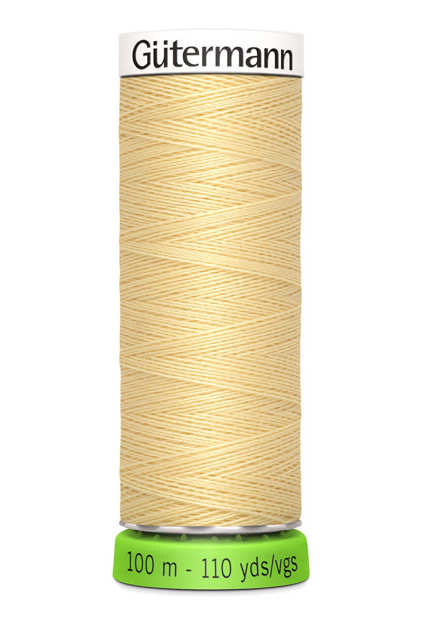 723860-325 - GUTERMANN rPET SEW ALL THREAD 100m 325 MID YELLOW
