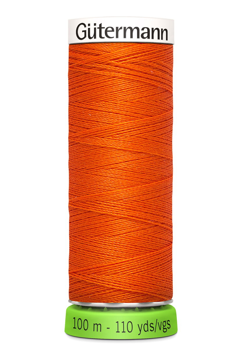 723860-351 - GUTERMANN rPET SEW ALL THREAD 100m 351 ORANGE